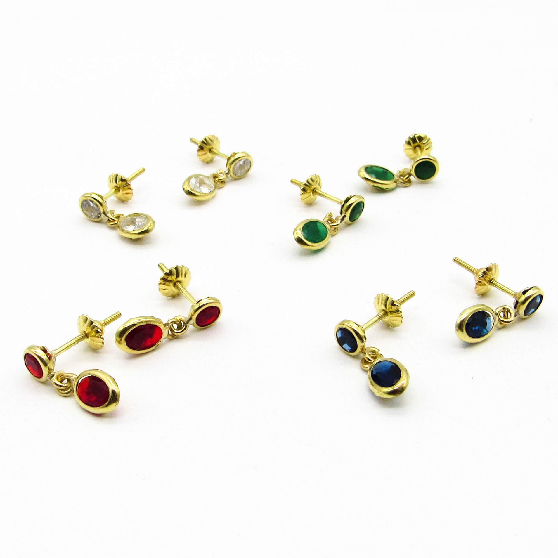 AROS CUBICS OVAL COLGANTE /O.AMARILLO